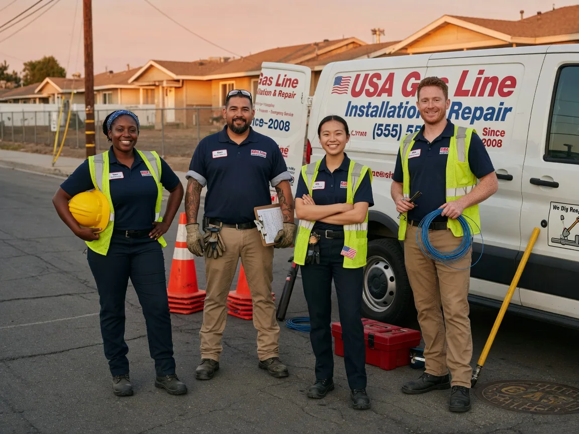 Gas Line Installation company in Dover, NC